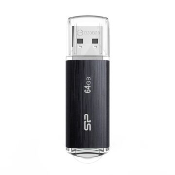 Memória USB Silicon Power Blaze B02 Preto 64 GB