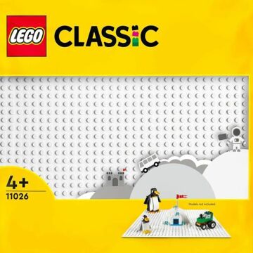 Base de Apoio Lego 11026 Classic The White Building Plate 32 X 32 cm