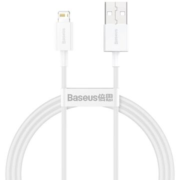 Cabo USB para Lightning Baseus CALYS-A02 Branco 1 M