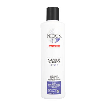 Champô Limpeza Profunda Nioxin System 6 Color Safe (300 Ml)