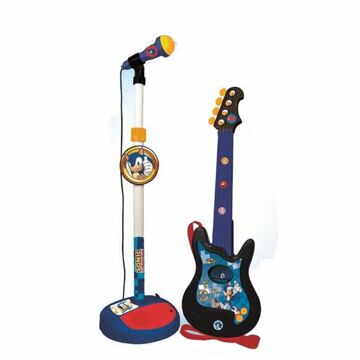 Guitarra Infantil Sonic Microfone para Karaoke