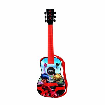 Guitarra Infantil Lady Bug Vermelho