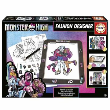 Jogo de Trabalhos Manuais Educa Monster High Fashion Designer