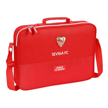 Pasta Escolar Sevilla Fútbol Club Vermelho (38 X 28 X 6 cm)