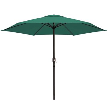 Parasol Monty Alumínio Verde 270 cm