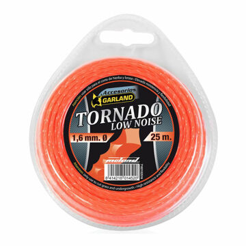 Fio para Corte Garland Tornado X 71021X2516 25 M 1,6 mm Reduzido Nível de Ruído