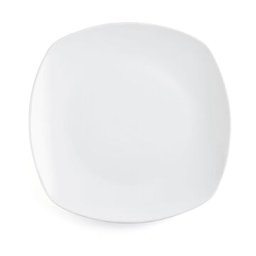 Plat Bord Quid Novo Vinci Cerâmica Branco (26,6 cm) (pack 6x)