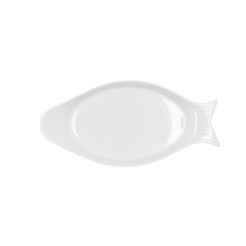 Recipiente de Cozinha Quid Gastro Cerâmica Branco (32.5 X 15,5 X 2,5 cm) (pack 6x)