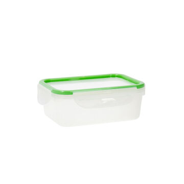 Lancheira Quid Greenery 1 L Transparente Plástico (pack 4x)