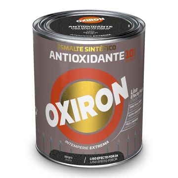 Esmalte Sintético Oxiron Titan 5809096 250 Ml Preto Antioxidante