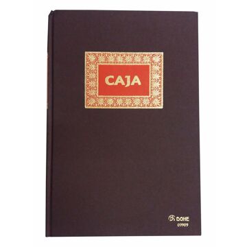 Livro de Contas Dohe 09909 Castanho-avermelhado A4 100 Folhas