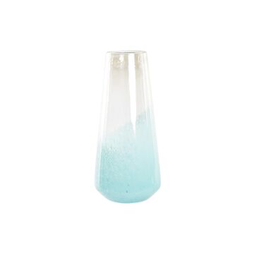 Vaso Dkd Home Decor Cristal Azul Mediterrâneo (20 X 20 X 46 cm)
