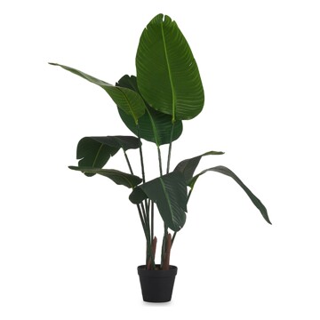 Planta Decorativa Ave do Paraíso Verde Plástico (100 X 120 X 100 cm)