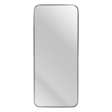 Espelho de Parede 35 X 15 X 81 cm Preto Metal