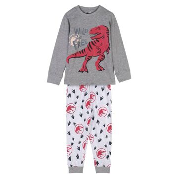 Pijama Infantil Jurassic Park Cinzento 3 Anos