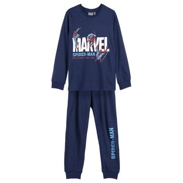 Pijama Infantil Spiderman Azul Escuro 6 Anos