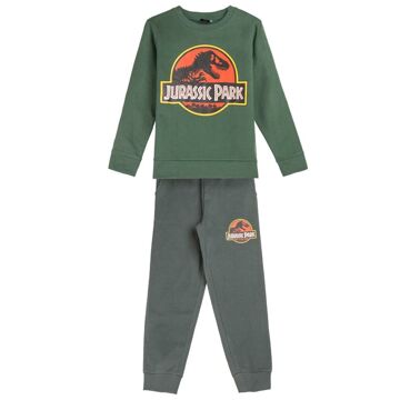 Fato de Treino Infantil Jurassic Park Verde-escuro 4 Anos
