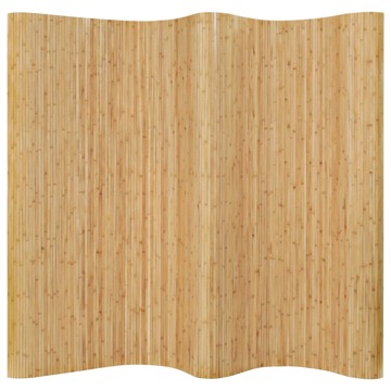  Biombos ou Divisória de Sala 250x165 cm Bambu Natural