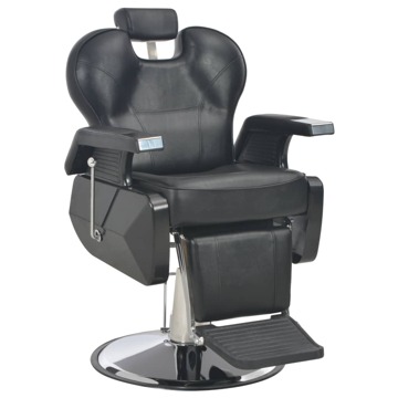 Cadeira de Barbeiro 72x68x98 cm Couro Artificial Preto