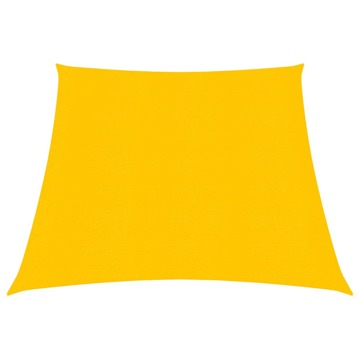 Para-sol Estilo Vela 160 G/m² 3/4x3 M Pead Amarelo