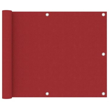 Tela de Varanda 75x600 cm Tecido Oxford Vermelho
