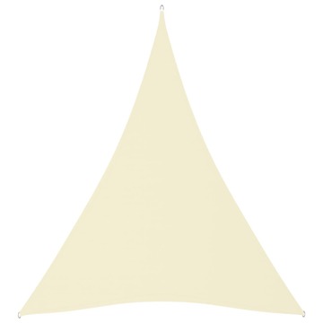 Para-sol Estilo Vela Tecido Oxford Triangular 5x6x6 M Creme