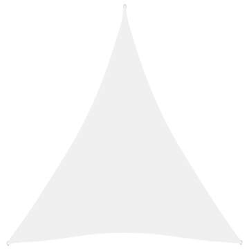 Para-sol Estilo Vela Tecido Oxford Triangular 4x5x5 M Branco