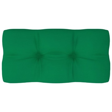 Almofadão para Sofá de Paletes 80x40x12 cm Verde