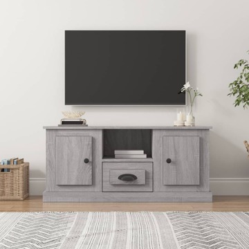 Móvel de Tv 100x35,5x45 cm Derivados de Madeira Cinzento Sonoma