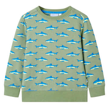 Sweatshirt para Criança Cor Caqui-claro 116
