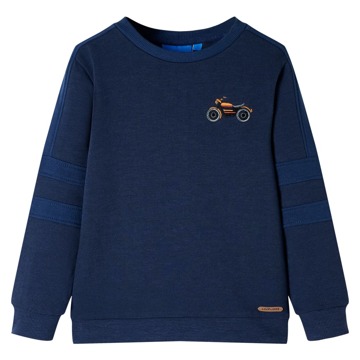 Sweatshirt para Criança Azul-marinho Mesclado 92