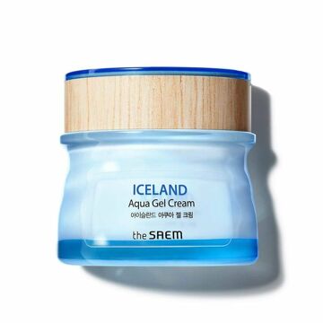 Creme Facial Hidratante The Saem Iceland Aqua Gel (60 Ml)