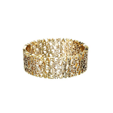 Bracelete Feminino Karl Lagerfeld 5448310 Dourado 6,5 cm