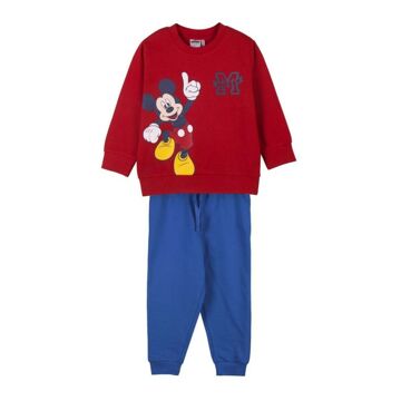 Fato de Treino Infantil Mickey Mouse Vermelho 4 Anos