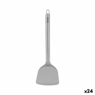 Espátula de Cozinha Quttin Silicone Aço 35 X 10,9 cm (24 Unidades)