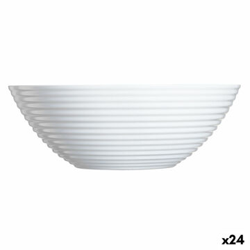 Tigela Luminarc Harena Multiusos Branco Vidro (16 cm) (24 Unidades)