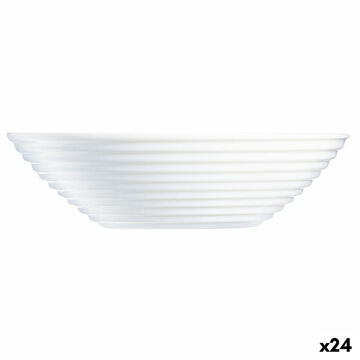 Chávenas de Chá Luminarc Harena Branco (880 Ml) (24 Unidades)