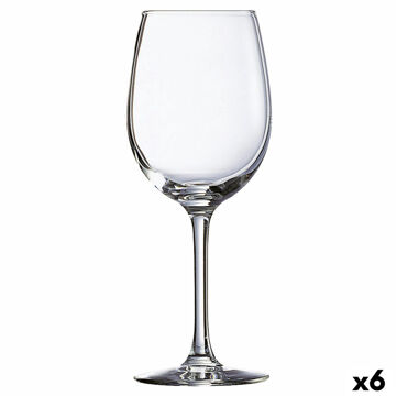 Copo para Vinho Ebro Transparente Vidro (470 Ml) (6 Unidades)