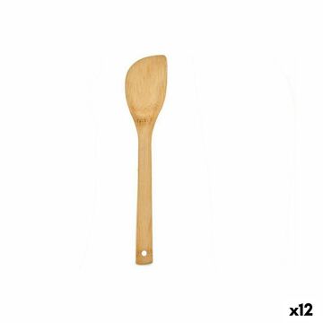 Espátula de Cozinha 0,8 X 30 X 6 cm Bambu (12 Unidades)