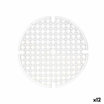 Tapete Lava-loiça Transparente Plástico 29 X 0,1 X 29 cm (12 Unidades)