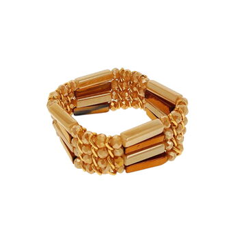 Bracelete Feminino Biplat Moda Dourado