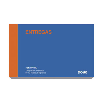 Caderno de Entrega Dohe 50049D 1/4 100 Folhas (10 Unidades)