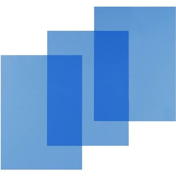 Capas de Encadernação Yosan Translúcido Azul A4 (100 Unidades)
