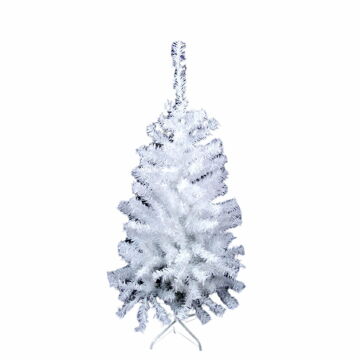 árvore de Natal Branco Pvc Metal Polietileno 70 X 70 X 120 cm