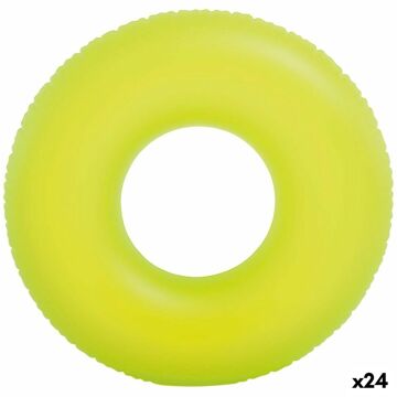 Bóia Insuflável Donut Intex Neon 91 X 91 cm (24 Unidades)
