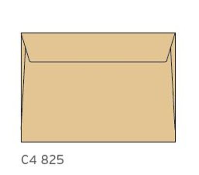 Envelopes Oficio C4 229x324mm Kraft 90g