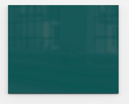 Quadro  Magnético Vidro 100x125cm Verde Mood Wall Branco