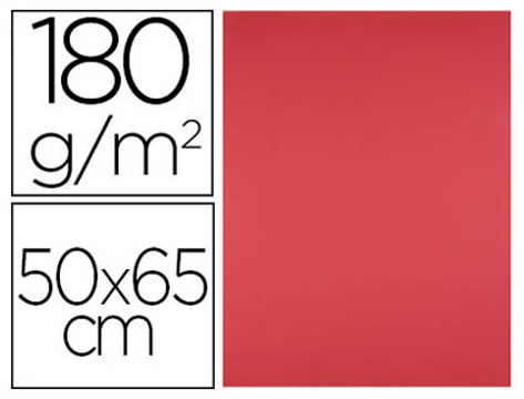 Cartolina 50x65 cm 180 gr Vermelho