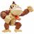 Figura Articulada Jakks Pacific Donkey Kong Super Mario Bros Plástico