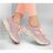 Sapatilhas de Desporto Mulher Skechers Arch Fit Comfy Wave Rosa Claro 36.5
